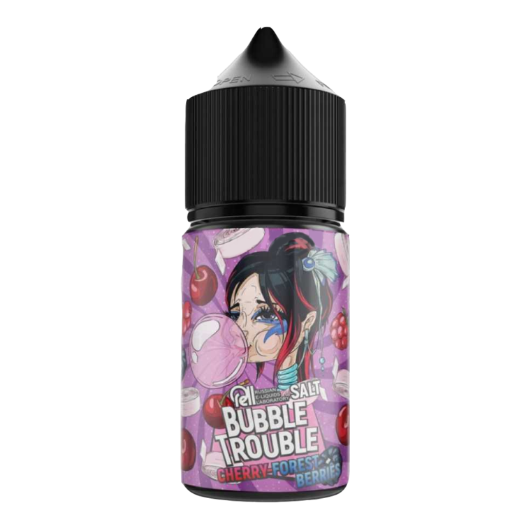 Жидкость Bubble Trouble Salt - Cherry Forest Berries (Вишня Лесные ягоды) 30 мл (20 мг)