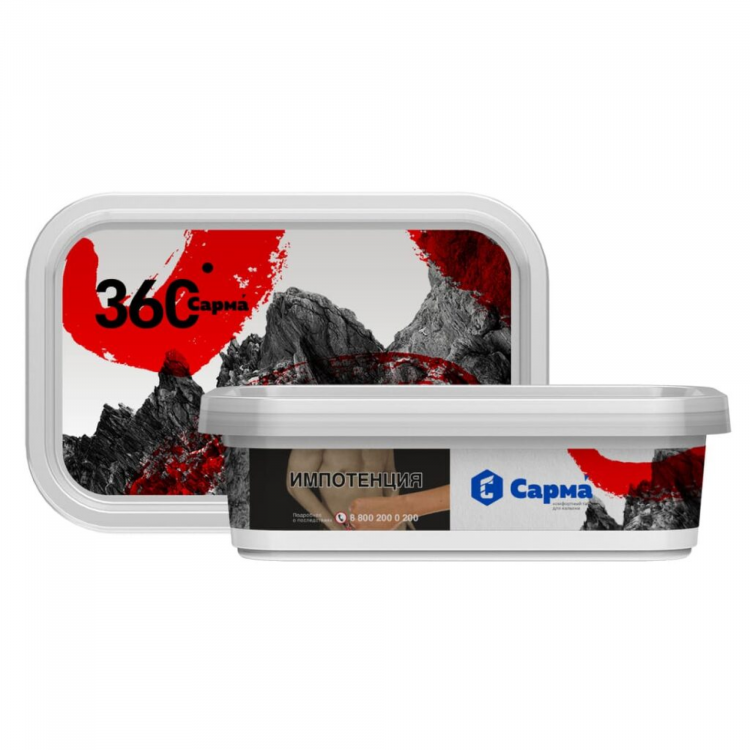 Табак Сарма 360 - Мята Молоко 120 гр