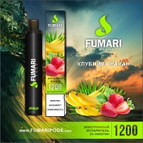 Одноразовая электронная сигарета Fumari Pods Pro - Клубника и Банан