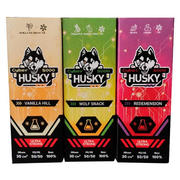 Жидкость Husky Cyber Ultra Strong - Sweet Buckshot (Гранат, перечная мята) 30 мл (20 strong)