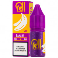 Жидкость Rell Purple Salt - Banana (банан) 10 мл (20 мг)