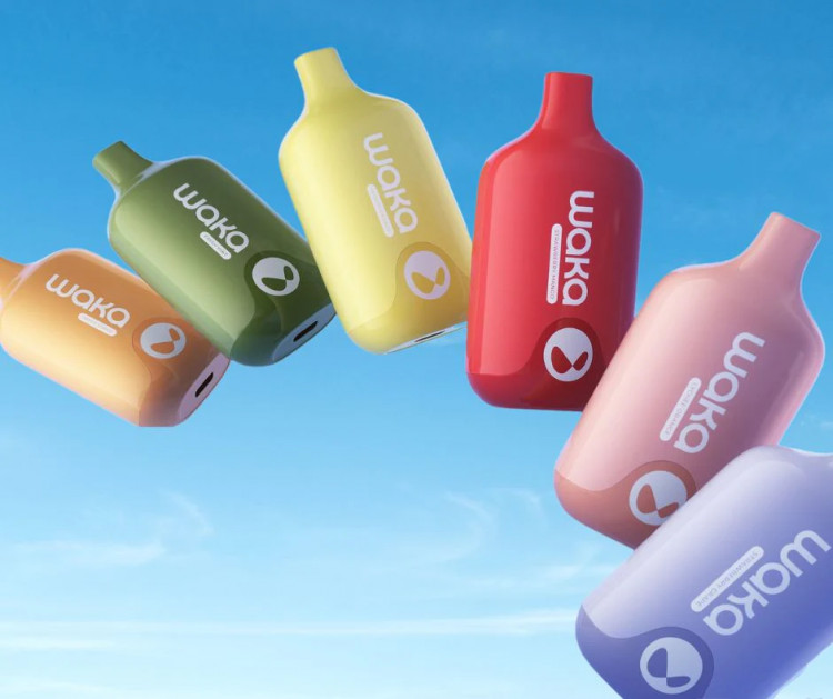 Одноразовая электронная сигарета Waka smash 6000 - Lychee Orange (Личи Апельсин)