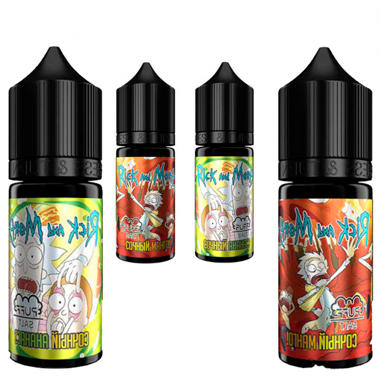 Жидкость Рик и Морти Salt - Ананасовый Флиппи  30 мл (20 мг)