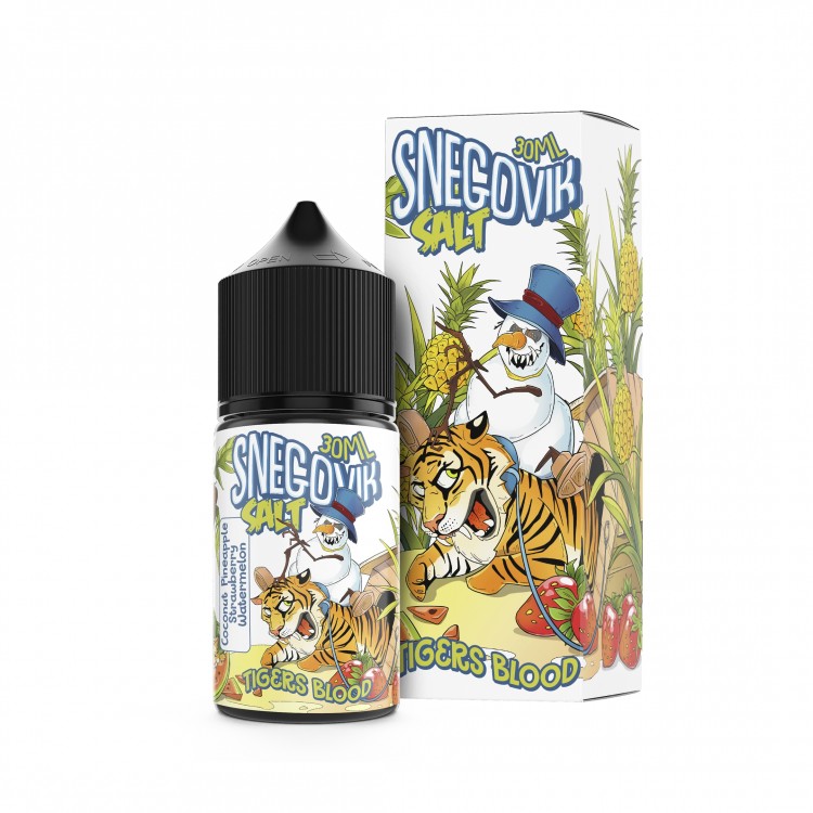 Жидкость SNEGOVIK SALT Strong - Tigers Blood 30 мл (20 мг)