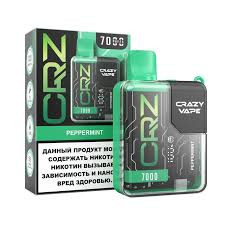 Одноразовая электронная сигарета CRZ 7000 - Клубника банан