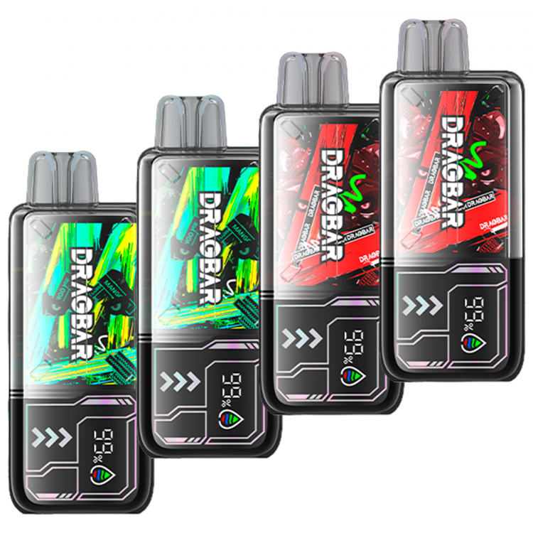 Одноразовая электронная сигарета Dragbar 8500 - Арбузный Лёд