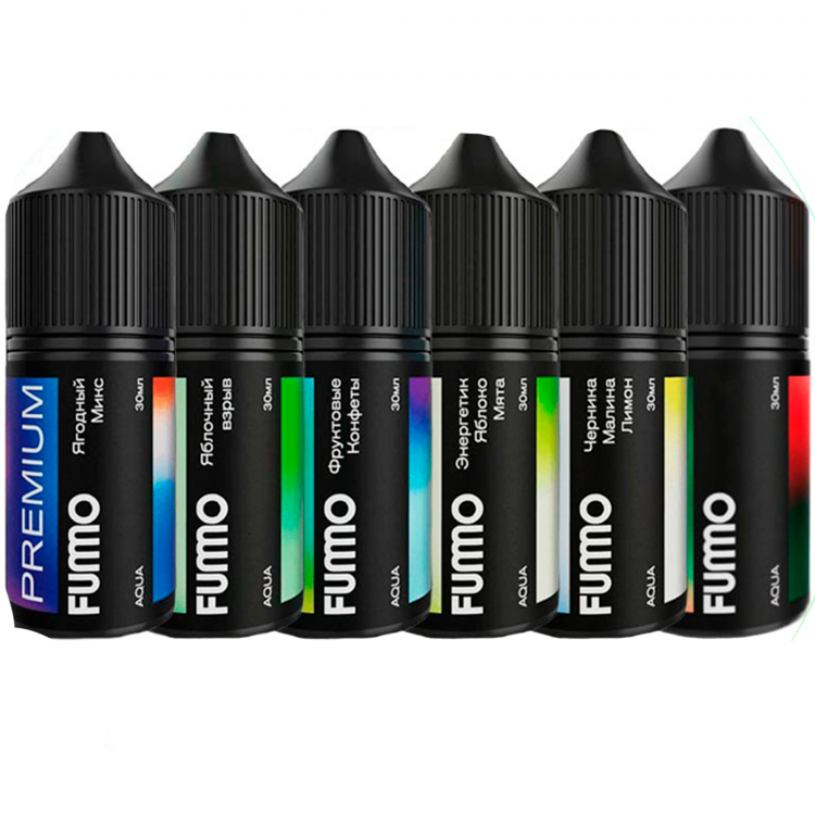 Жидкость Fummo Aqua Salt - сакура виноград 30 мл (20 мг)