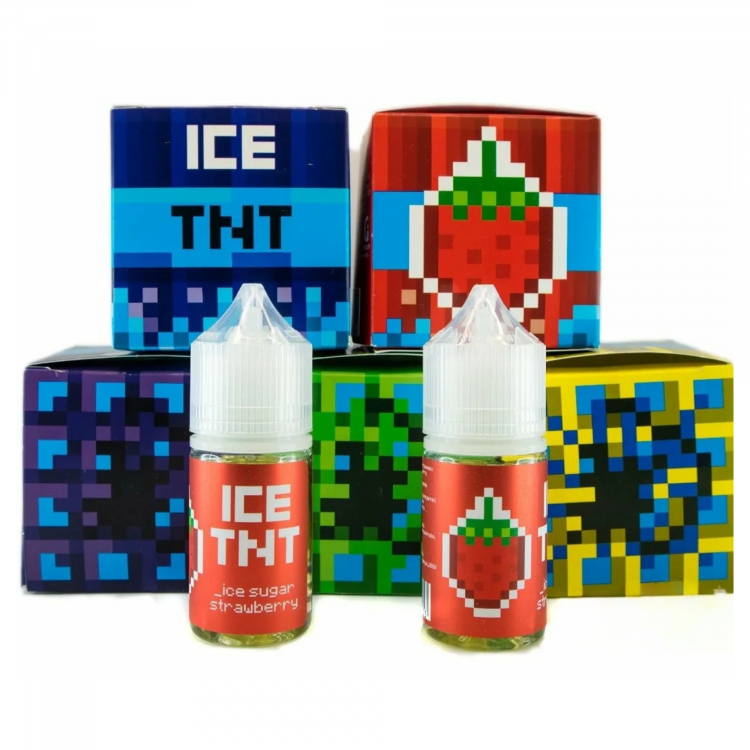 Жидкость ICE TNT 30 мл (20 мг) - Ice SUGAR STRAWBERRY