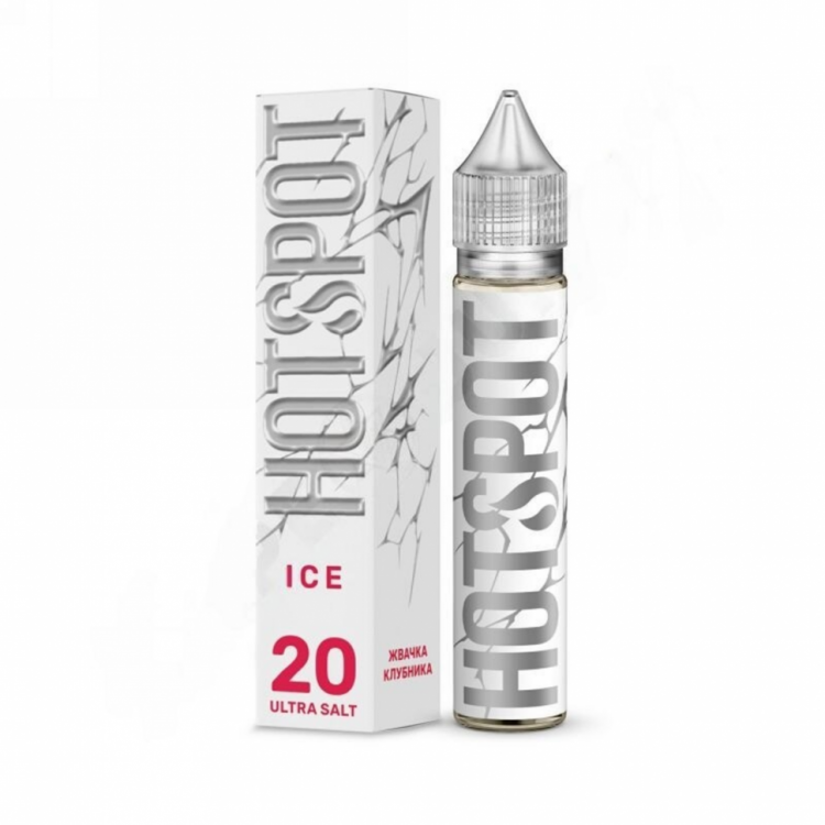 Жидкость HOTSPOT Ice Ultra Salt - Ледяной Йогурт Персик 30 мл (20 Ultra)
