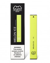 Одноразовая электронная  сигарета PUFF BAR - Дыня Айс