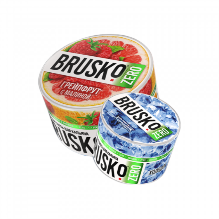 Бестабачная смесь BRUSKO Zero - Холодный персиковый чай 50 гр