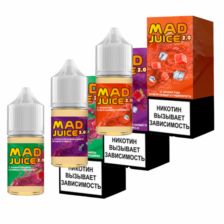 Жидкость Mad Juice Hard Ultra Salt - Вишнёвая Кола 30 мл (20 Ultra)