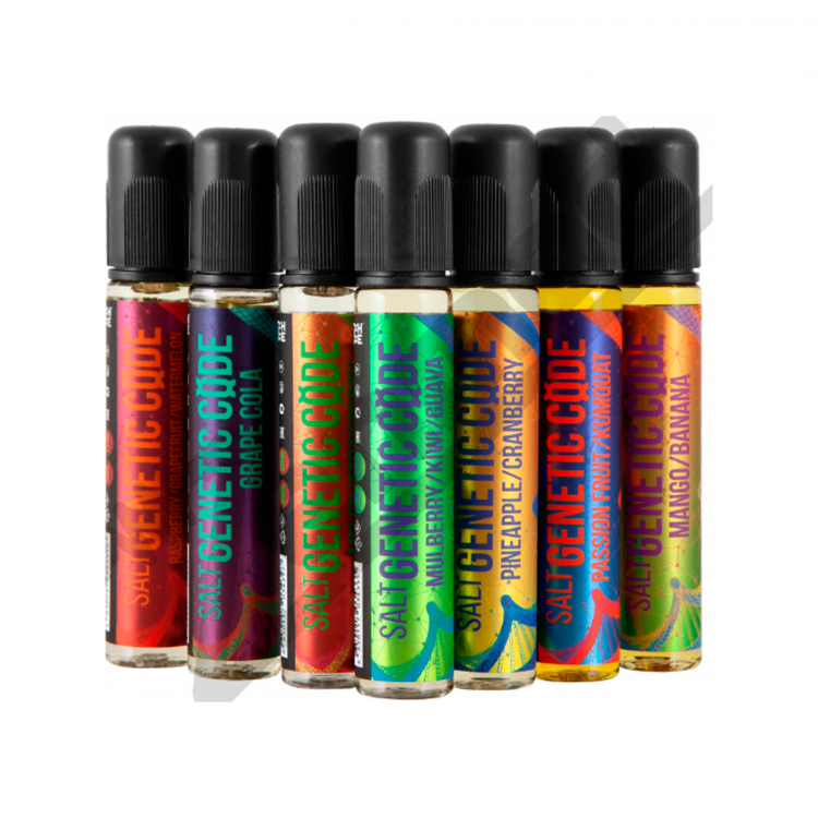 Жидкость Glitch Sauce Genetic Code EXTRA Ultra Salt - Grape cola 30 мл (20 Ultra)