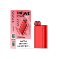 Одноразовая электронная сигарета Inflave Power 9000 - Спелая малина