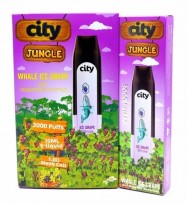 Одноразовая электронная сигарета CIty Jungle - Кит (Виноград)