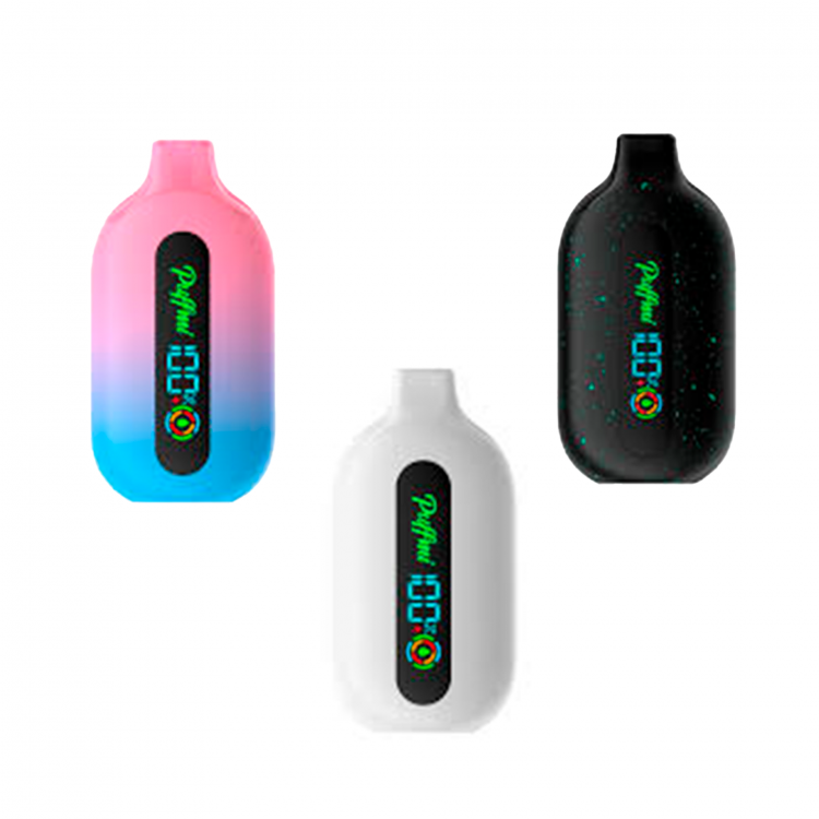 Одноразовая электронная сигарета Puffmi Pure 12000 - Strawberry Sundae (Клубничное Мороженное)