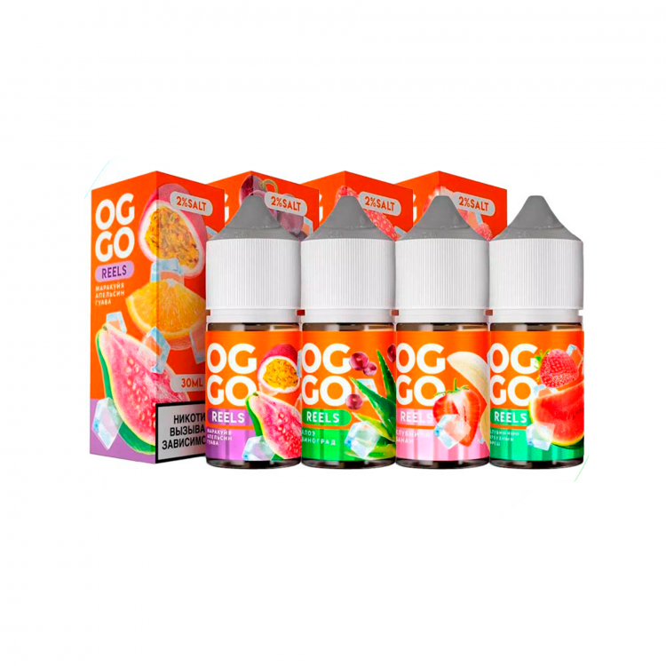 Жидкость ОГГО - Чернично Малиновый Лимонад 30 мл (20 мг)