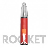 Одноразовая электронная сигарета City Rocket - Пегас (Виноград и Черная смородина)