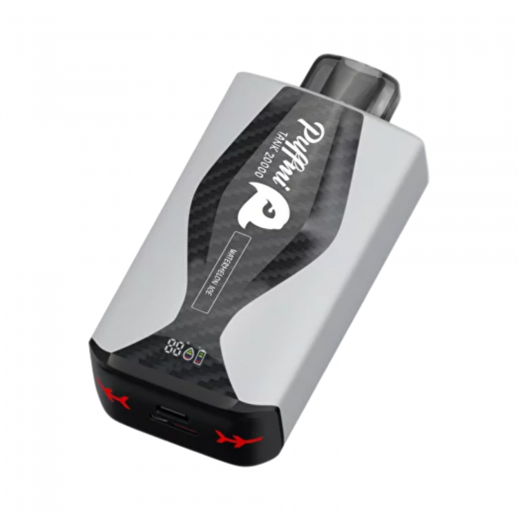 (M) Одноразовая электронная сигарета Puffmi Tank 20000 - Холодный чёрый чай