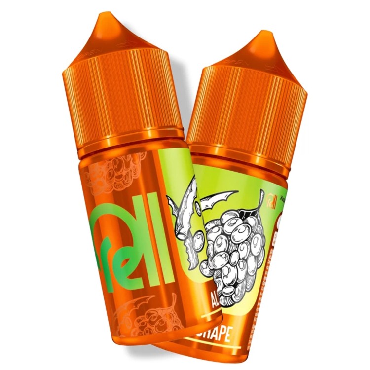 Жидкость Rell Orange Hard - Aloe Grape (Виноград Алое) 30 мл (20 мг)