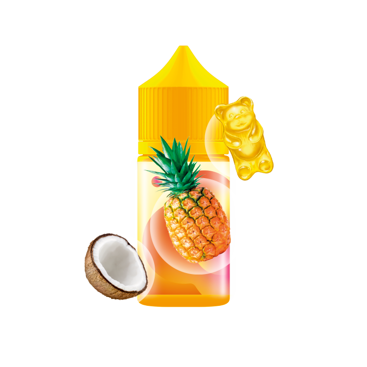 Жидкость INFLAVE BUBBLE Salt - Тропический Мармелад 30 мл (20 мг)