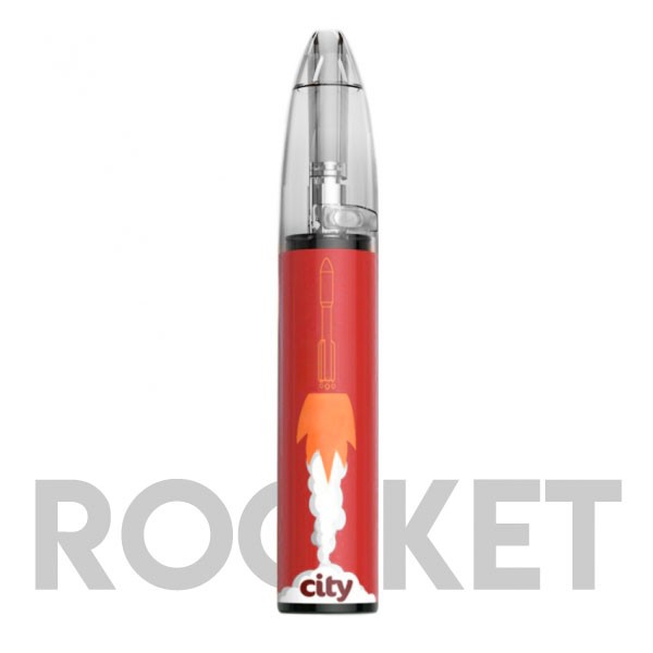 Одноразовая электронная сигарета City Rocket - Нептун (Лесная ягода)