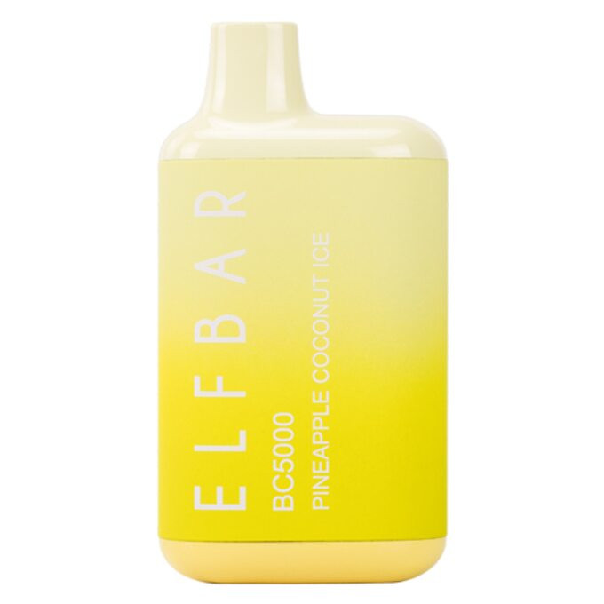 Одноразовая электронная сигарета Elf Bar BC (5000) - Pineapple Coconut Ice (Пина-коллада)
