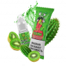 (М) Жидкость Slurm Low Salt - Green Sour Soda (Кислый Лимонад из Киви и Кактуса) 10 мл (15 мг)