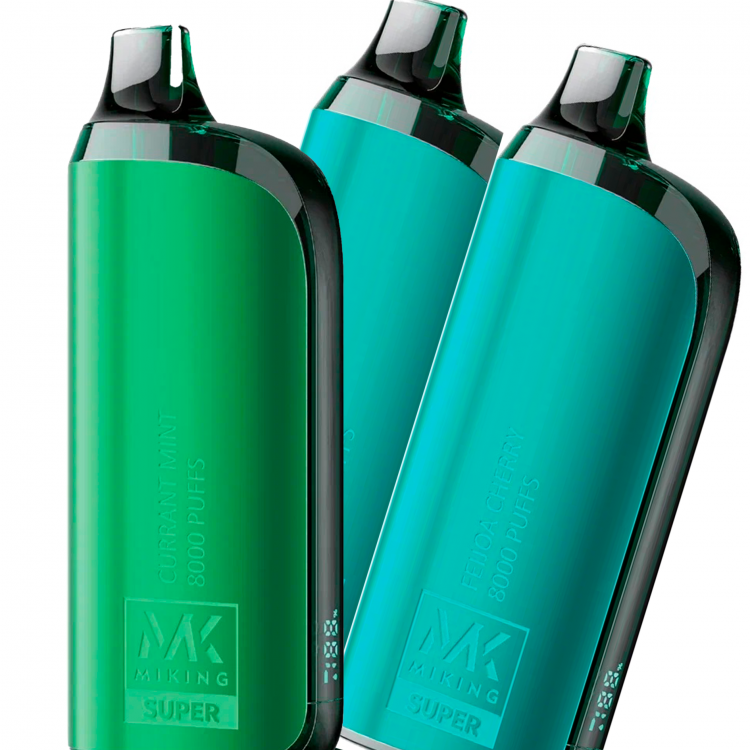 Одноразовая электронная сигарета Mikking Super 8000 - Виноград манго ананас