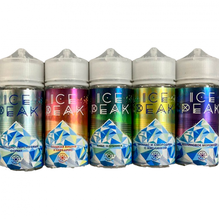(М) Жидкость OMEGA Ice Peak - Кислый фрукт (Киви-клубника) (100 мл, 0)