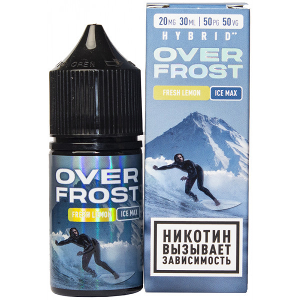 Жидкость Overfrost Salt - Wild cola Ice (Кола земляника айс) 30 мл (20 мг)