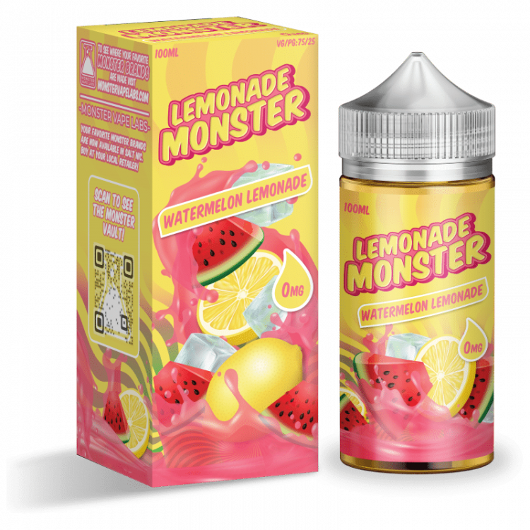 Жидкость Lemonade Monster - Мятный Лимонад 30 мл 3 мг