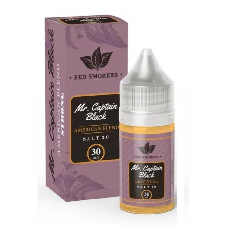 Жидкость Mr.Captain Black Salt - American Blend 30 мл 20 мг