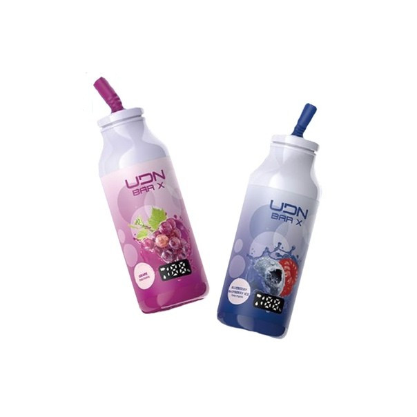 Одноразовая электронная сигарета UDN BAR X 7000 (THK-005) - Strawberry Kiwi (Клубника киви)