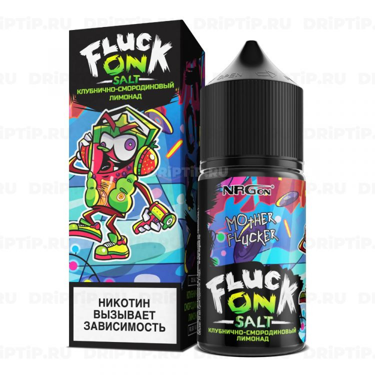 Жидкость Fluck On Salt - Редбул с Вишней 30 мл (20 мг)