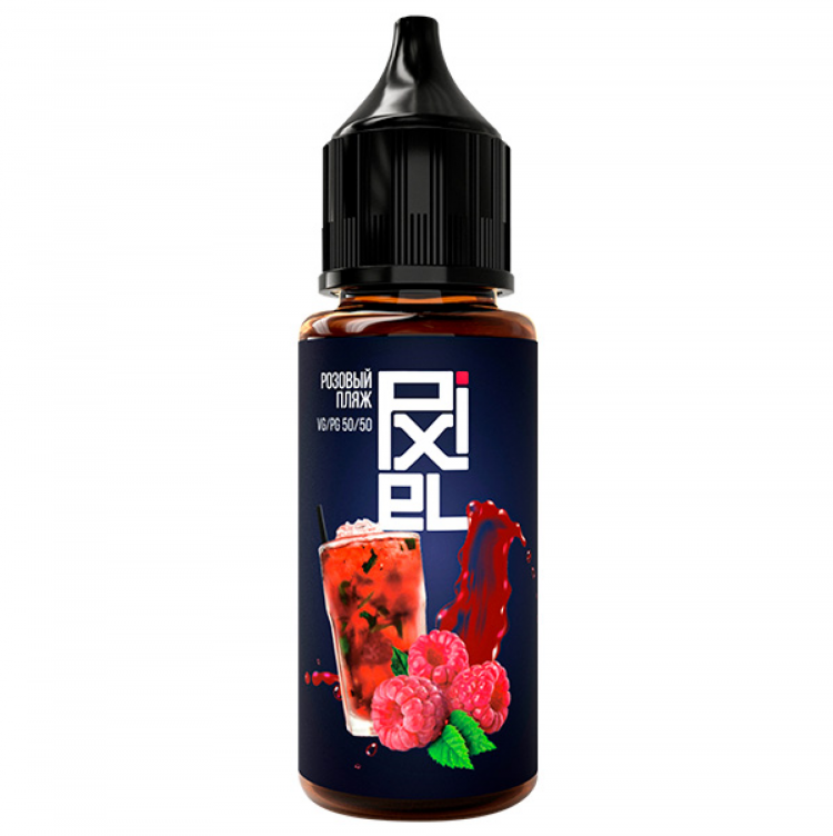 Жидкость Pixel Salt - Розовый пляж 20 мл (20 мг)