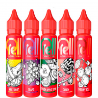 Жидкость Rell Red Low Cost Nic Free - Sour apple pear (Кислое яблоко, Лёд) 28 мл (0 мг)
