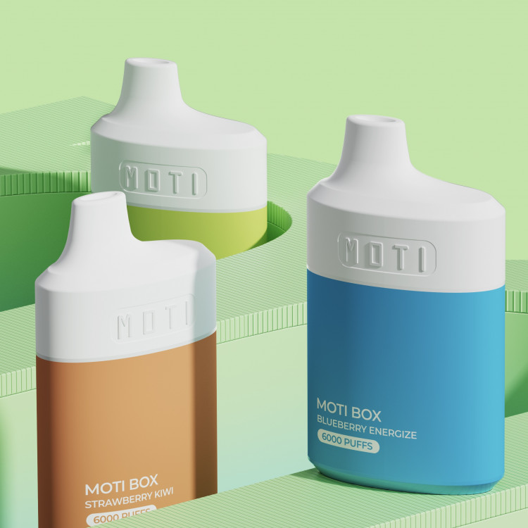 Одноразовая электронная сигарета Moti 6000 - Киви гуава