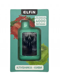 Одноразовая электронная сигарета Elfin Extra (4000) - Клубника киви