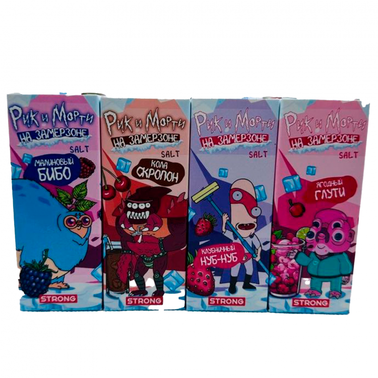Жидкость Рик и Морти Strong Salt - Ананасовый флиппи 30 мл (20 strong)