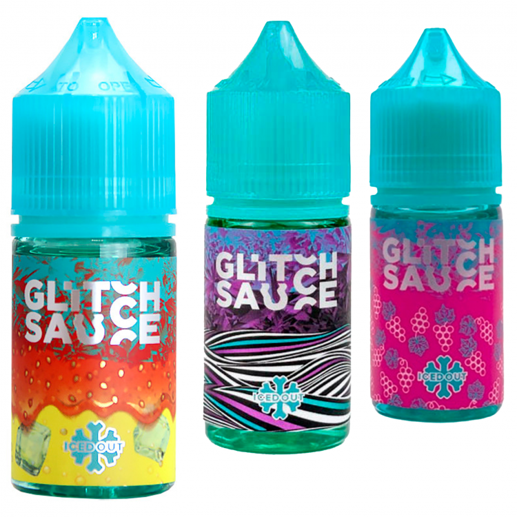 Жидкость Glitch Sauce Iced Out Salt - Crazy 8 30 мл 20 мг